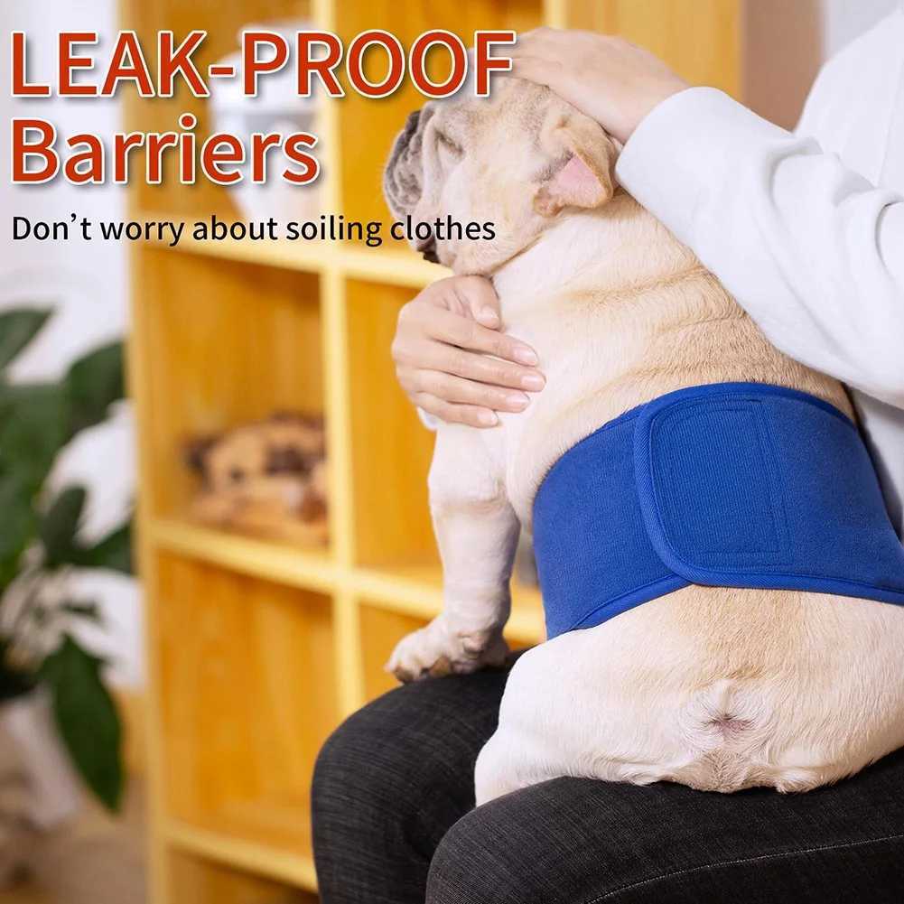 Washable for men dogs physiological pants reusable sanitary underwear abdominal wraps cotton diapers suitable for large small and medium-sized dogs Y2