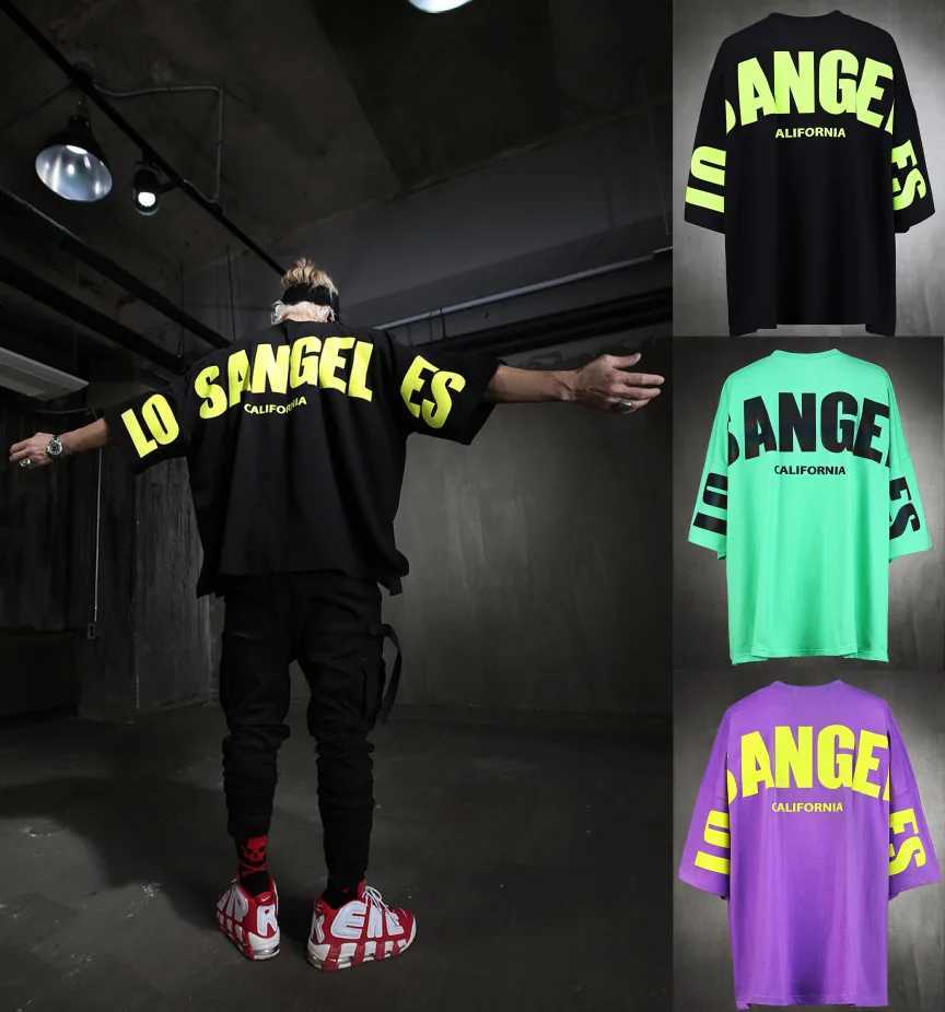 2023 Spring And Summer New Tide Brand Summer Loose Breathable Fitness Training Clothes Sports Casual Short Sleeve T-Shirt MenT250319