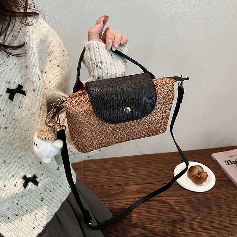 Elegant party cross body bag womens designer retro leather wallet minimum style large capacity metal shopping cart Y250319