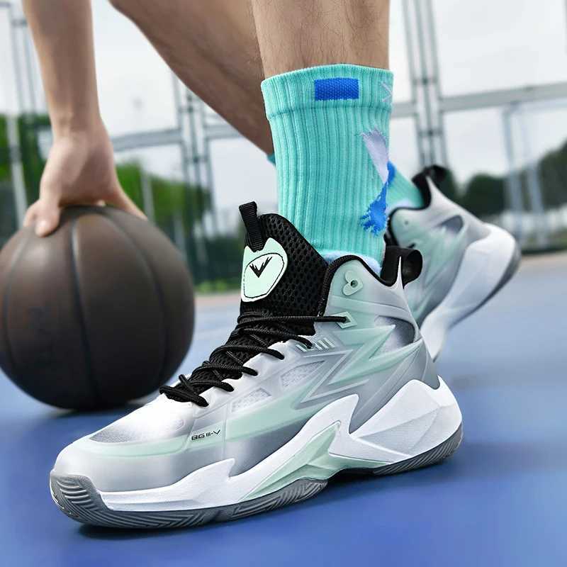 2025 Mens Basketball Shoes Buffer Professional Training Sports Shoes Thick soled Comfortable Fashion Mens Sports ShoesW250320