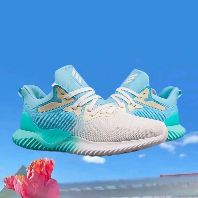 Fashionable and casual outdoor soft soled shoes comfortable lace running shoes breathable mens shoes and non slip walking shoesW250320