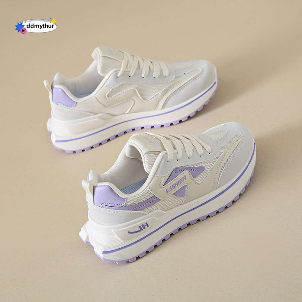CRLAYDK 2024 New Women's Sneakers Fashion Platform Mesh Casual Comfort Walking Sport Shoes Running Non Slip Tennis for Work ddmythur
