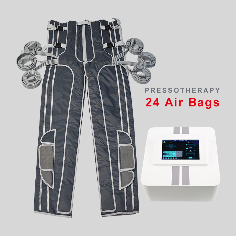 Pressotherapy Legs Massage Pants Anti-Cellulite & Lymphatic Drainage Treatment with 24 Air Bags