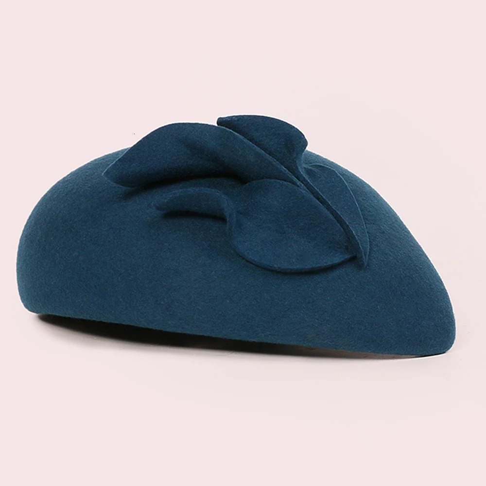 FS White Felt Womens Charm Hat Pink Pillbox Hat Black Wedding Fedora Chapeau Womens Party Hat 250228