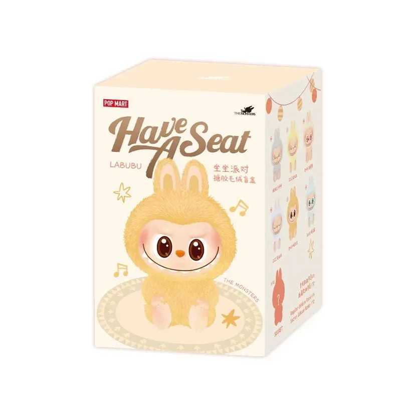 Blind Box Labubu The Monsters Have A Seat Blind Box Mystery Action Figure Labubu Figurines Model Collectible Toy GiftC250514