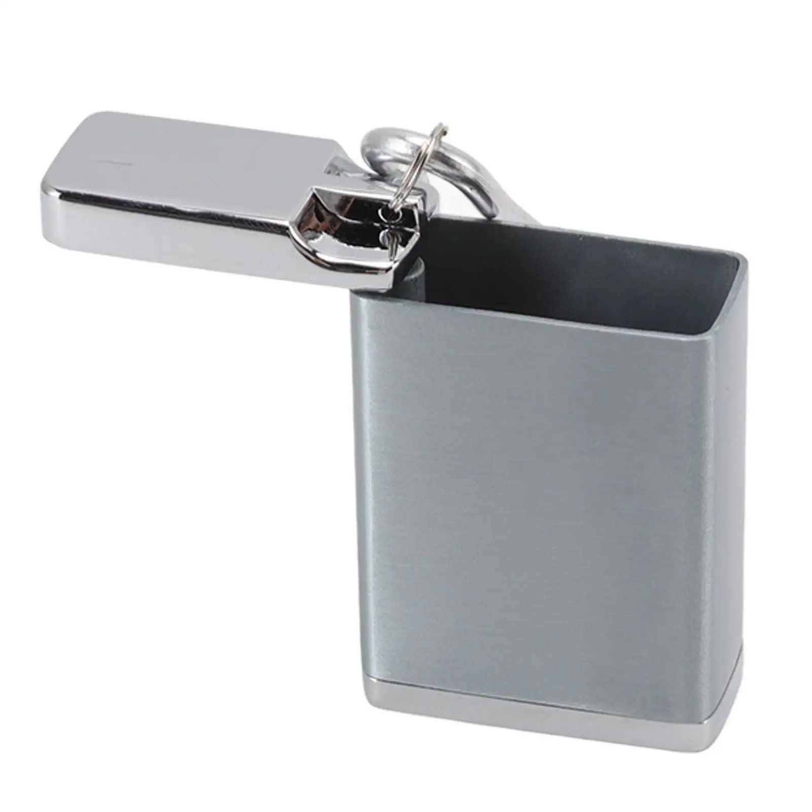 Portable Mini Fireproof Ashtray with Lid - Modern Design Perfect for gift IdeaC250319