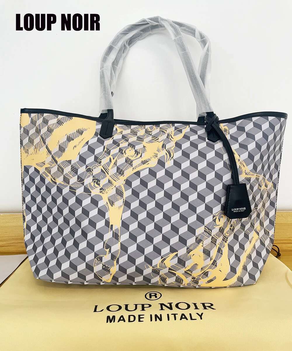 LOUP NOIR New Tote For Famous Brands Bag Casual Totes Large Capacity Noir Bag Shoulder Women Bags High Quality