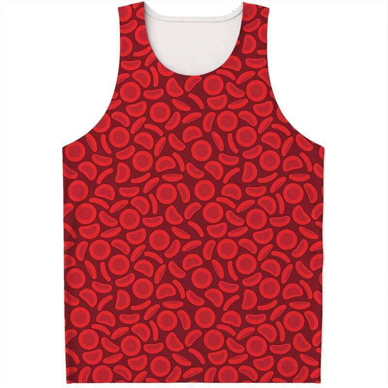 Men's 3D Printed Horror Blood Pattern Shirt, Breathable Ice, Precious, Streetwear, Hip Hop, fibrT, Trend, Summer Fashion
