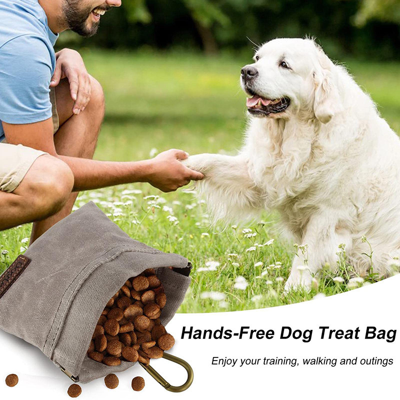 Outdoor travel waterproof and leak proof nylon portable pet storage bag (with climbing buckle) popular equipment for walking dogs on foot