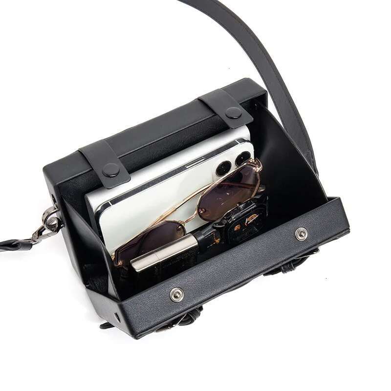 New Style Crossbody Men Box Shape Bags Fashion Brand Design Men's Crossbdoy Shoulder Messenger Bag Mobile Phone Handbags