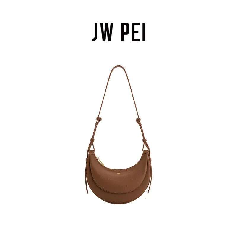 JW PEI High Quality Half Moon Crossbody Commuter Women's Exquisite Underarm Bag