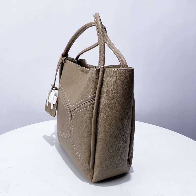 Tote Composite Bags For Women Designer Handbag And Purse New In Fashion Simple Splicing Commuting Shoulder Crossbody
