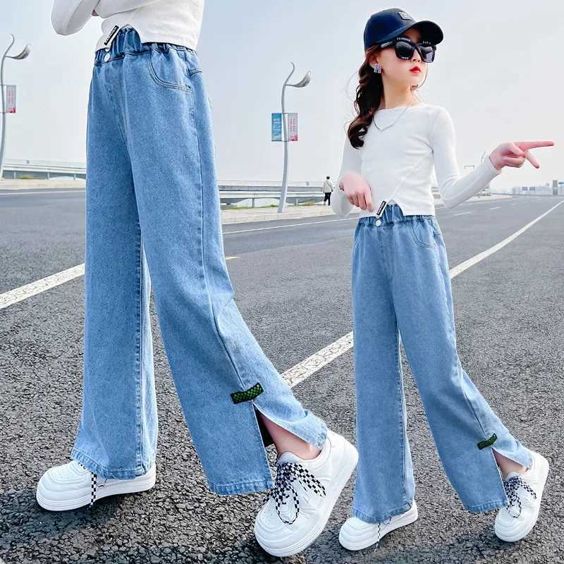 Children children girls clothing jeans Trousers toddlers baby denim clothing pants childrens underwear 4 5 6 7 8 9 10 11 12 13 years oldT2502320