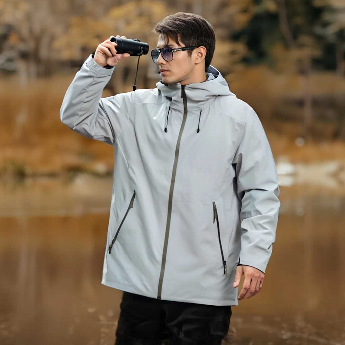 ARC BETA LT Embroidery three layer Outdoor Hiking Jackets Mens Womens Unisex Camping Waterproof Windbreaker Fishing Coat W250320