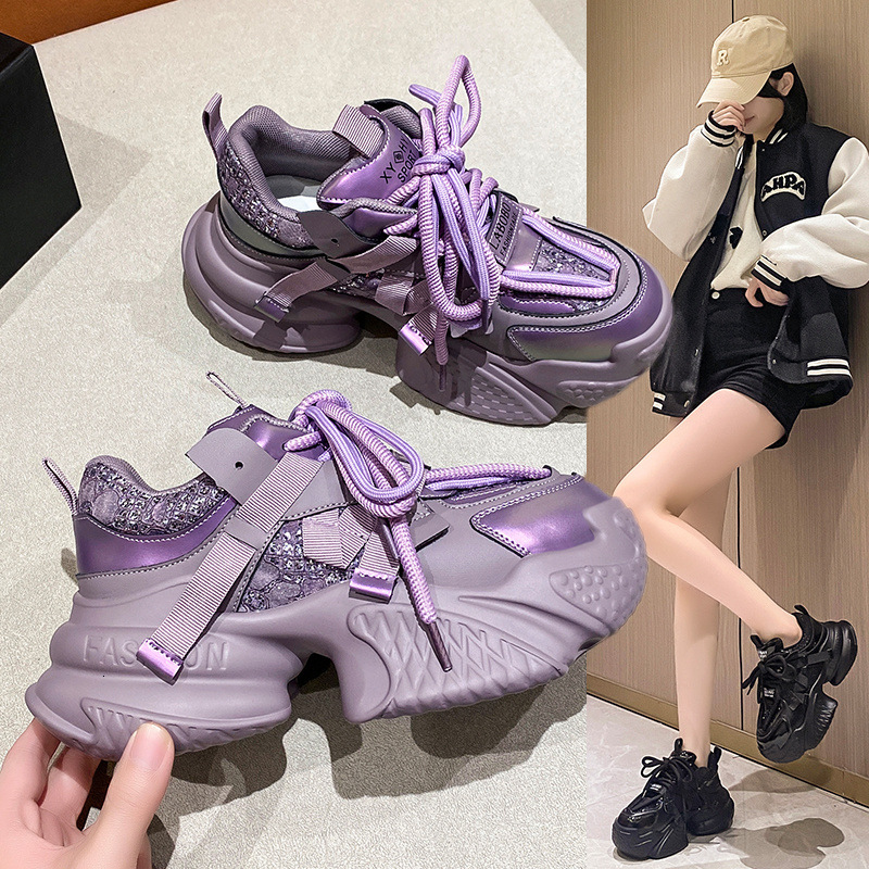 2025 new Korean version multifunctional soft sole lightweight height increasing designer fashionable casual sports shoes