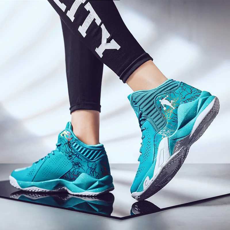 High quality mens basketball sports shoes trend Top mens basketball shoes Outdoor anti slip brand sports shoes Womens Tenis MasulinoW250320