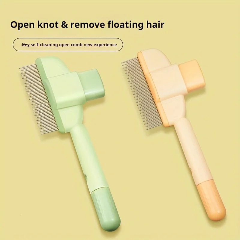 Dog brush cat dog hair beauty and care comb used for long pet cleaning bath supplies 250318