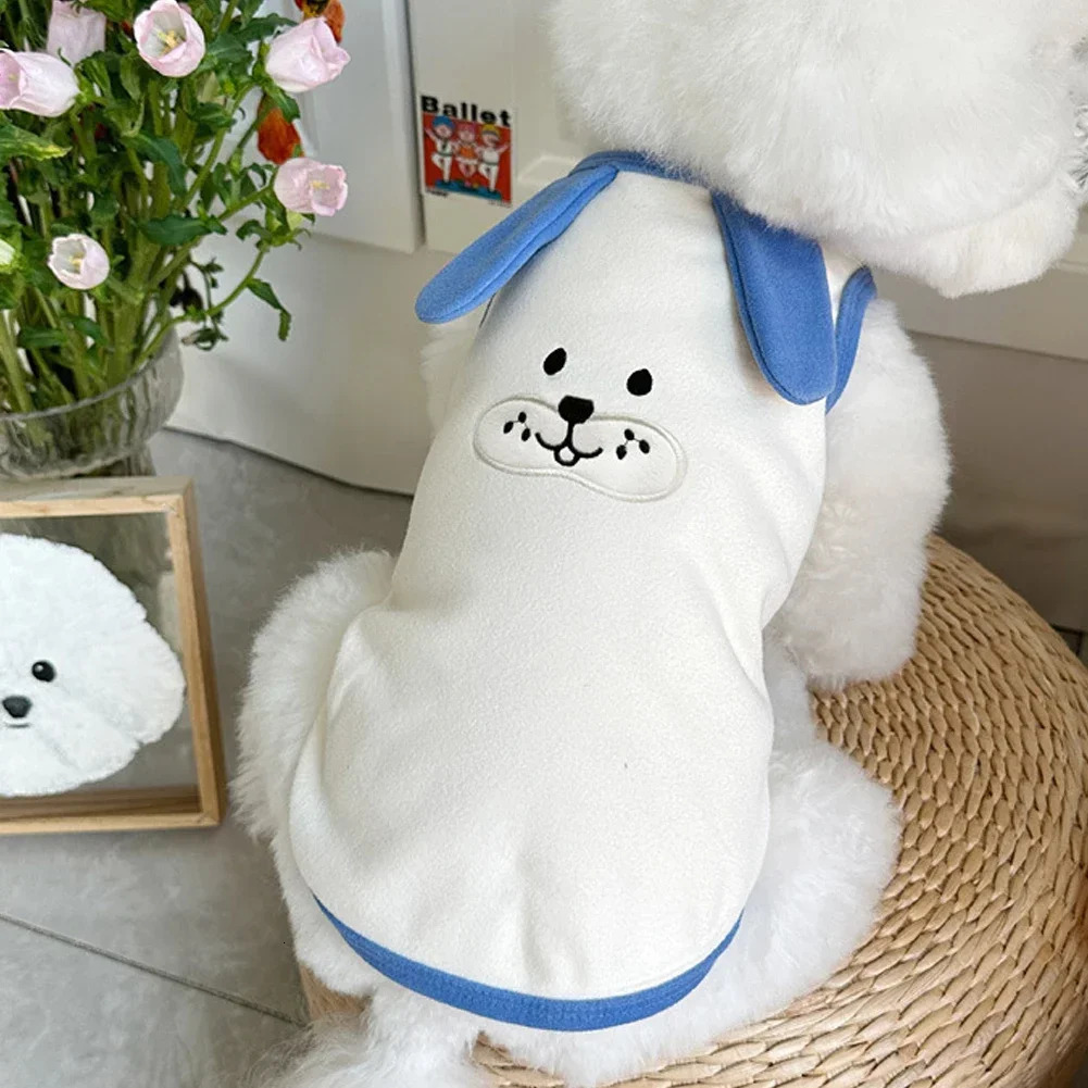 159kg pet clothing suitable for small and mediumsized dogs cotton French bulldog vests sweaters pajamas warm soft winter cat dog coats 250318