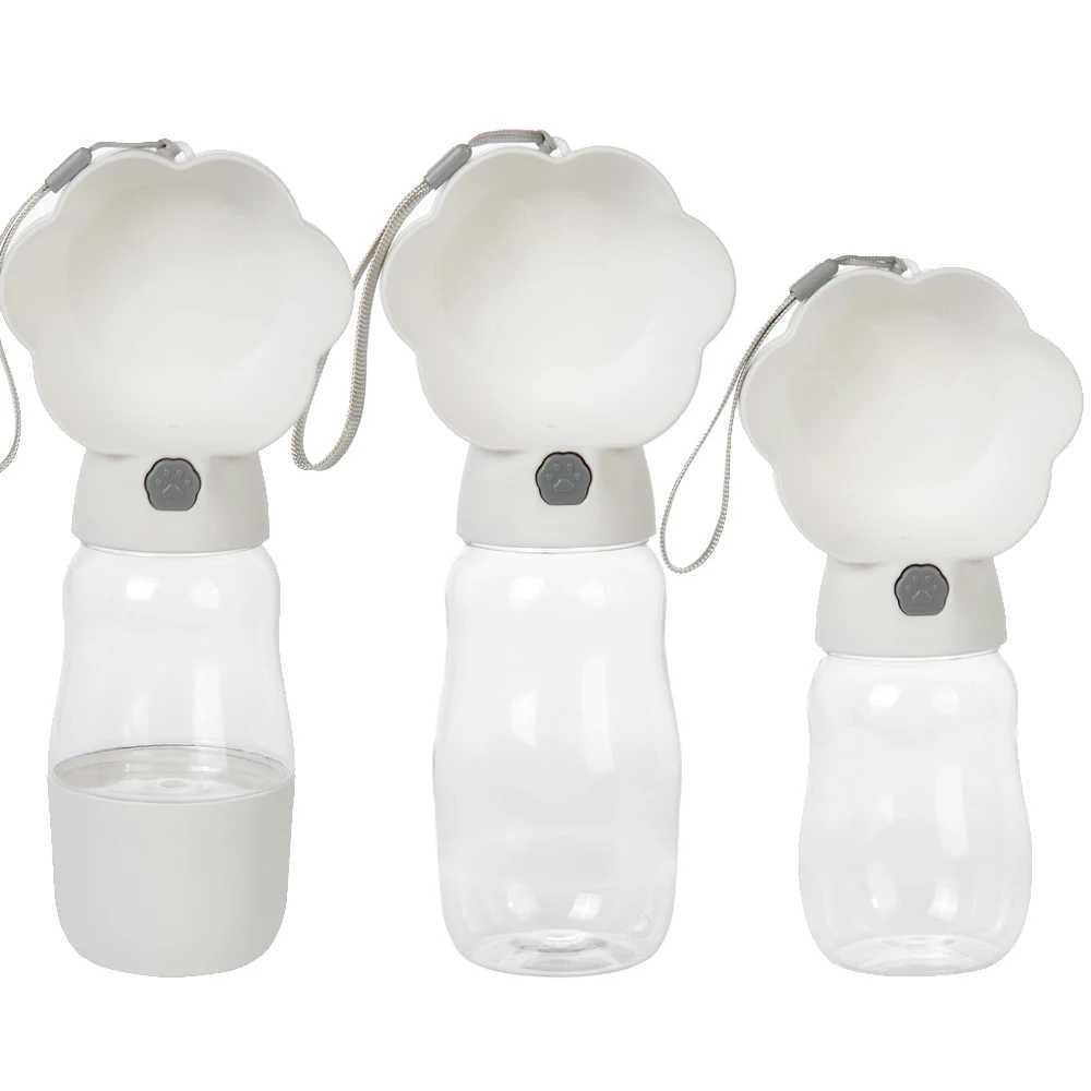 2-in-1 Large Dog Water Bottle Outdoor Travel Portable Dog Drinking Bowl for Small Dog Claw Design Small Dog Feeding Device Pet Supplies Y250319