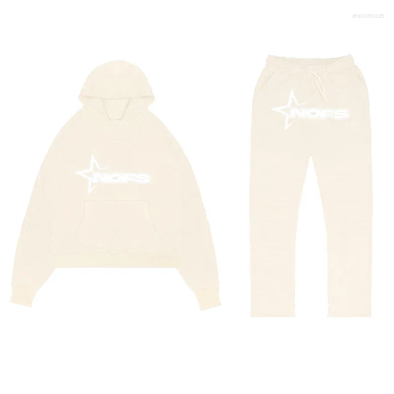 Men's Hoodies Nofs In & Sweatshirts Men Clothing Long Sleeve Tracksuit Oversized Vintage Casual Hoodie Sweatshirt With A Hood