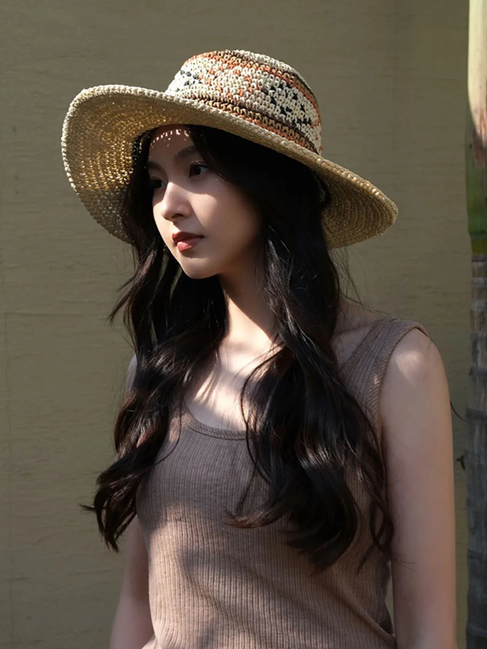 Ethnic Style Fedoras bucket hat Women hat straw hat Beach hats Sun cap Hat male hats for women Golf cap 250320