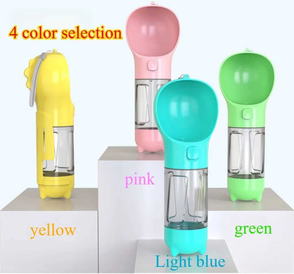 (New in 2025) Portable dog water bottle with food storage environmentally friendly and leak proof one handed dog ACCE Y250319