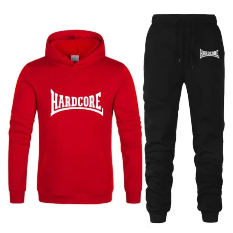 Trends in 2024 Business Mens Hardcore Hoodies Sportswear and Pants Casual Slow Running Wool Unisex Maximum 250319