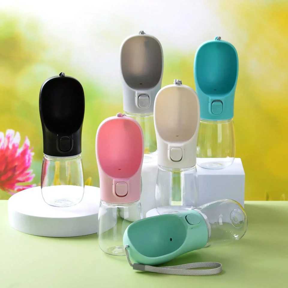 New portable pet water cup accommodation kettle cat drinking fountain dog drinking cup travel supplies Y250319