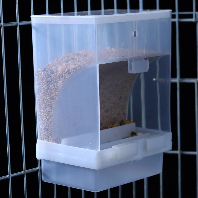 Detachable pet feeder bird container parrot hanging automatic 250320