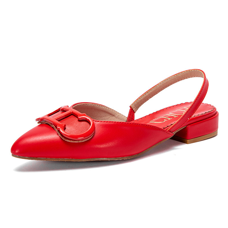 Designer CHCH Fashion Trend Shoes, Casual And Versatile, With Hollowed Out Women's Single Slippers