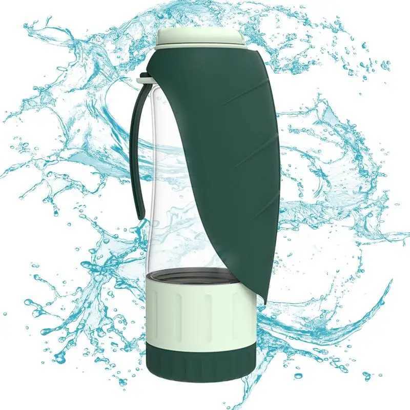 Portable Dog Water Bottle 300ml Leakproof Dog Drinking Bottle Dog Water Bottle Travel For Walking Hiking Camping Picnicking Y250319