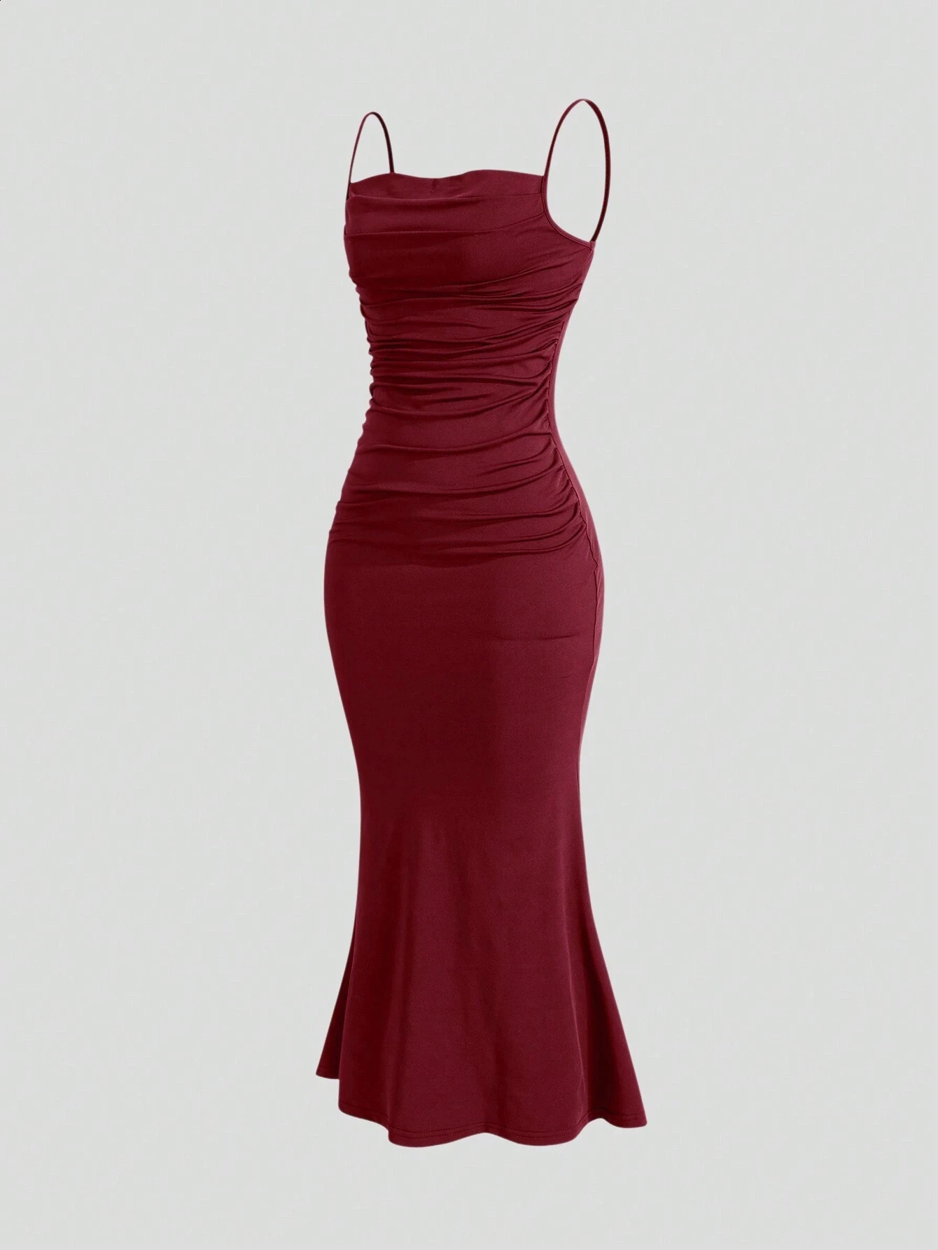 Mia Muse All Seasons Womens Dresses Elegant Party Fitting Slim Spaghetti Strap Mermaid Hem Maxi Fashion Party Dresses 250319