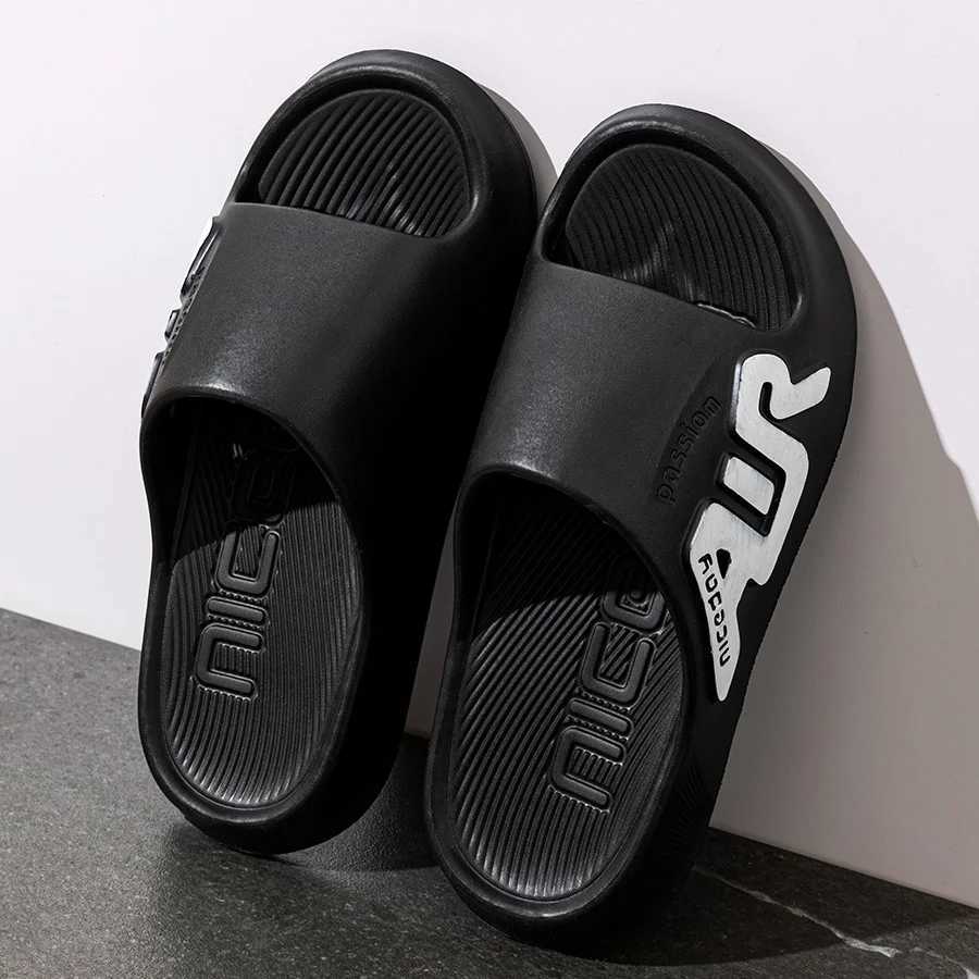 Mens summer indoor anti odor and anti slip sandals solid color Ccise bathroom lightweight Fi Heshoes Y250320