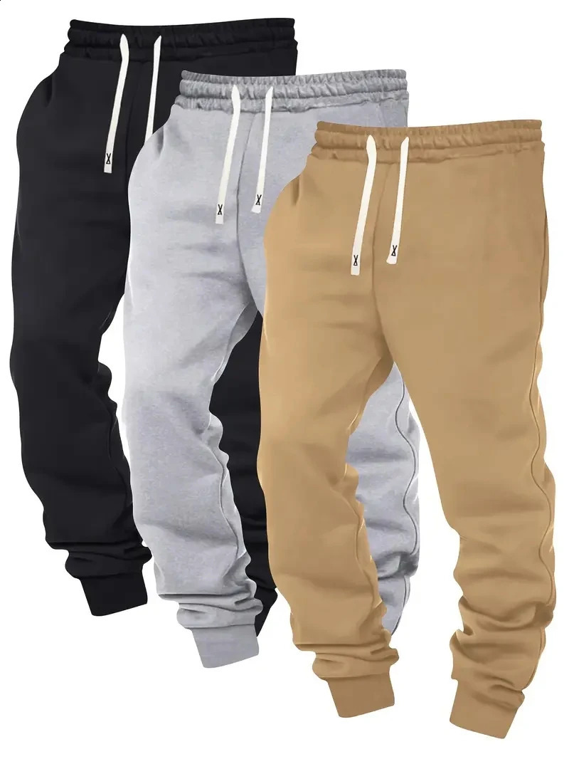 Men Pants Summer Casual Trousers In Clothing Fitness Sport Jogging Tracksuits Sweatpants Harajuku Streetwear Thin 250317