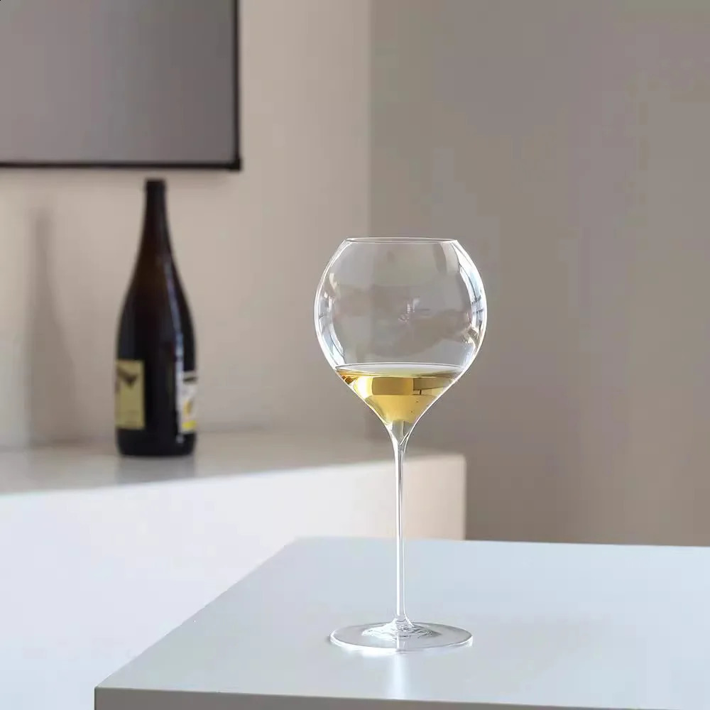 Thin White Wine Glasses Crystal Glass Champagne Glasses Water Drop Red Wine Glasses High-end Cocktail Cup 250319