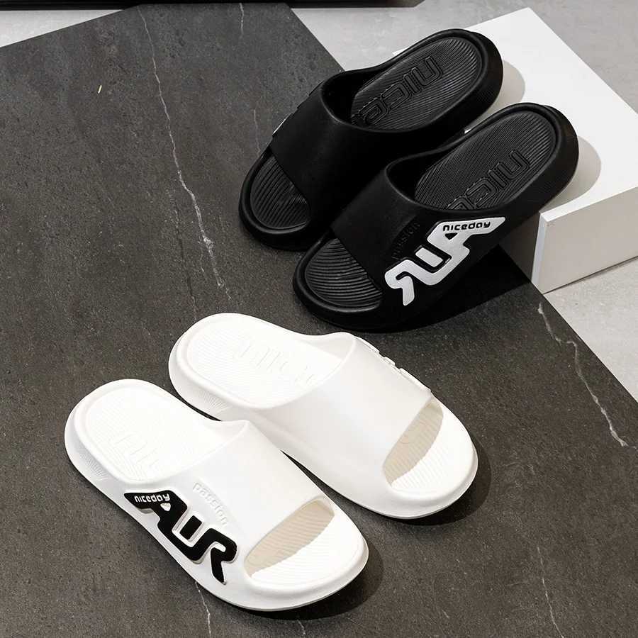Mens summer indoor anti odor and anti slip sandals solid color Ccise bathroom lightweight Fi Heshoes Y250320