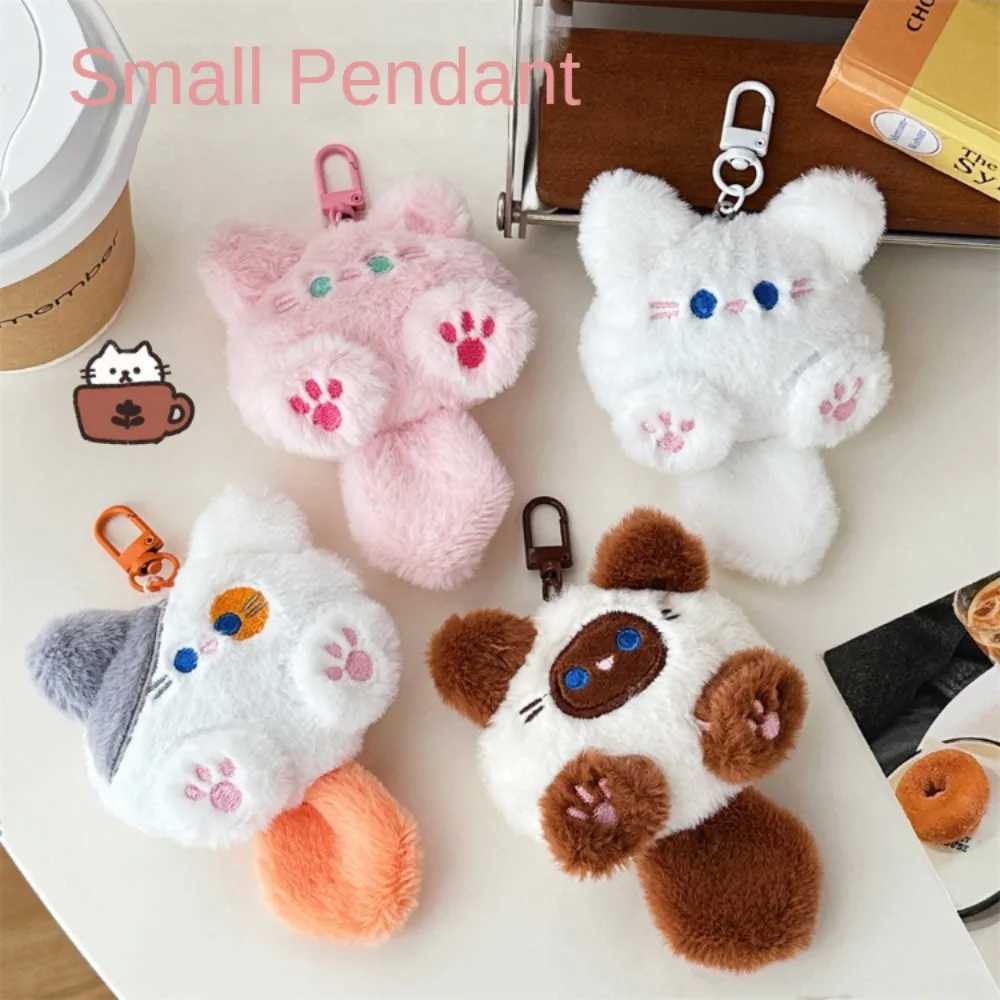 Cute plush cat doll pendant for girls backpack doll pendant for couples keychain decoration giftXJ250319