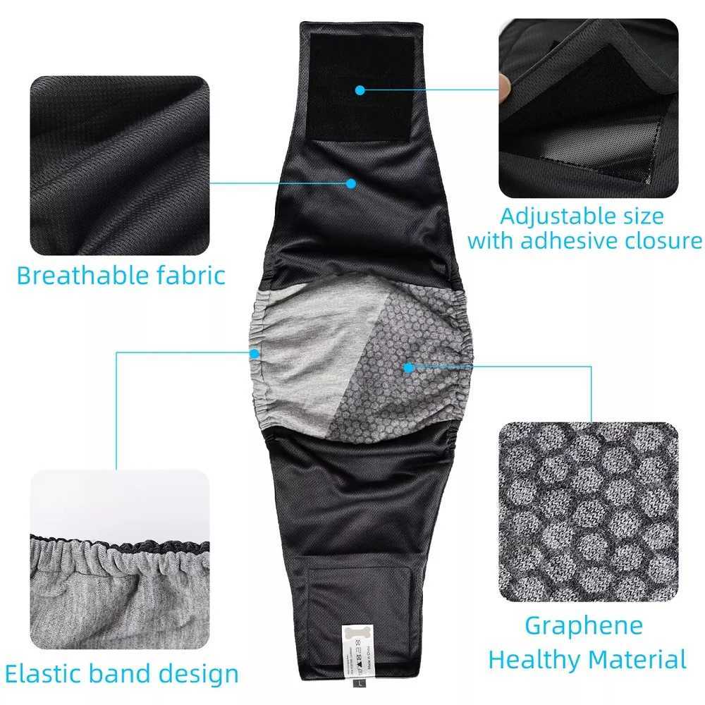 Washable pet diaper mens dog belly strap reusable belly packaging nap dog (1 piece) Y250320