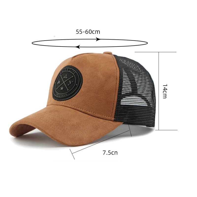 Neutral summer baseball cap with colorful blocking mesh ventilation and polyester neutral mesh sports duckbill cap 250319
