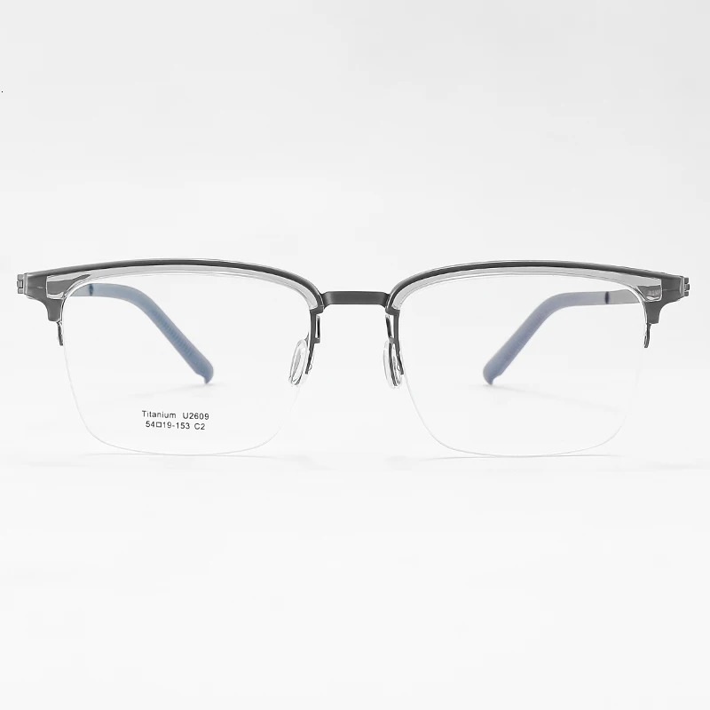 Reven Jate 2609 Optical Pure Square Frame Prescription Eyeglasses Rx Men or Women Glasses for Male Female Eyewear 250228