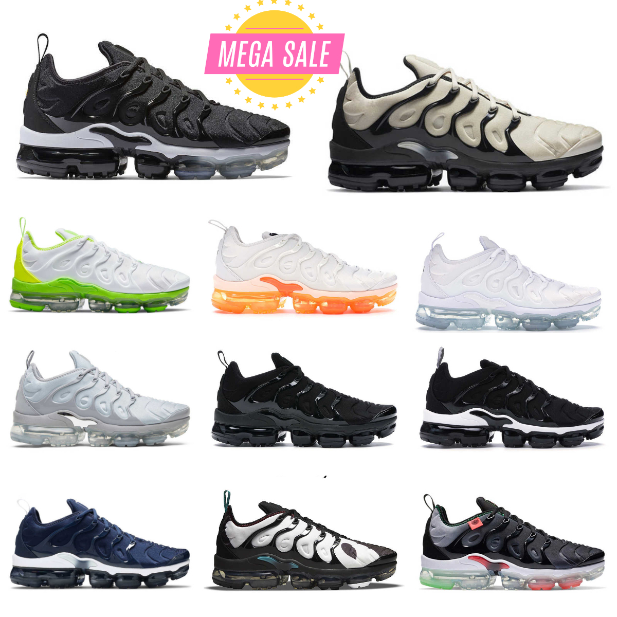 Trainers Plus Tn Sports Shoes Mens Women Terrascape Tns Requin All Black Griffey Reflective Grey Triple White Blue Outdoor Designer Orange Gradients Since Sneakers