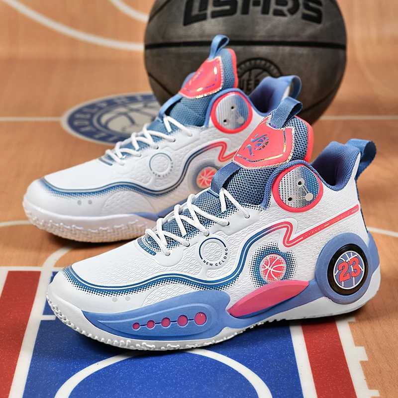 Mens basketball shoes lightweight sports shoes unisex training insoles anti slip sports shoes top-level mens running shoesW250320