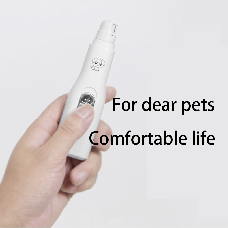 New Electric Dog Nail Clippers for Dog Nail Grinders Battery Powered Quite Cat Painless Paws Grooming Pet Nail Trimmer Tools