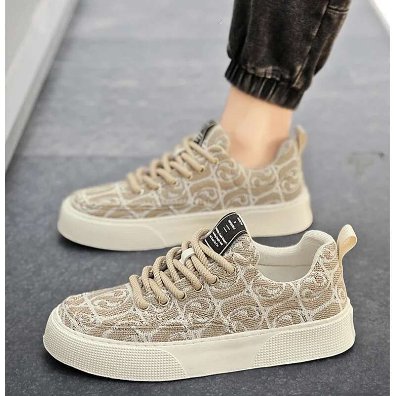 2025 New Men's Spring Collection Canvas Low cut Casual Board Shoes Designer Fashionable Sports Shoes Sports Shoes Men's Casual Shoes