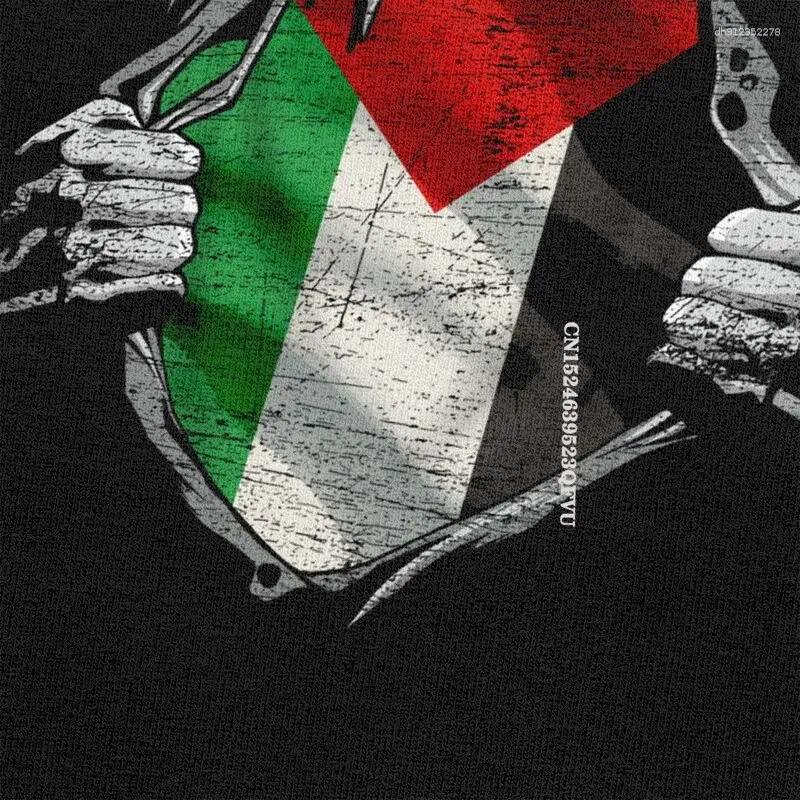 Men's T Shirts Shirt For Men Clothing Streetwear Vintage Funny Gifts Man Clothes T-shirts Palestine Women's T-shirt Tops