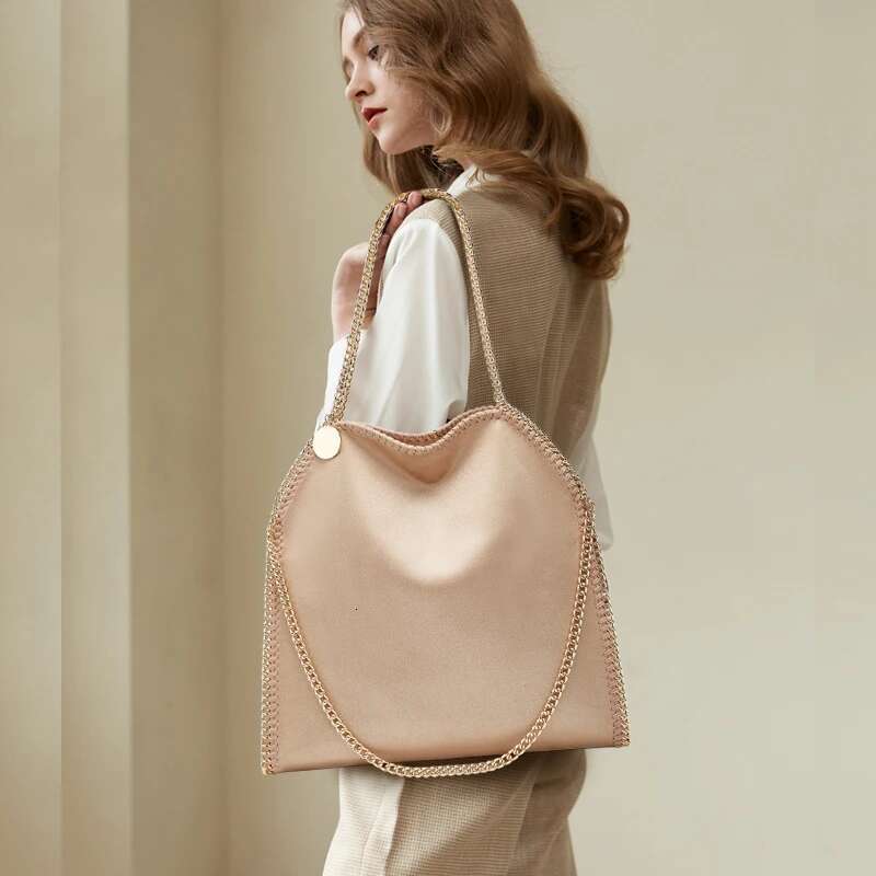 Fashion Brands Chain Environmental Microfiber Handbag Women's New Multi-Functional Large Capacity Shoulder Bag