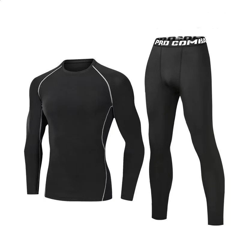 2-piece Fitness Clothes Mens Quick Drying Sportswear Set Summer Short Sleeved Tshirt Morning Running Basketball Training Room 250319