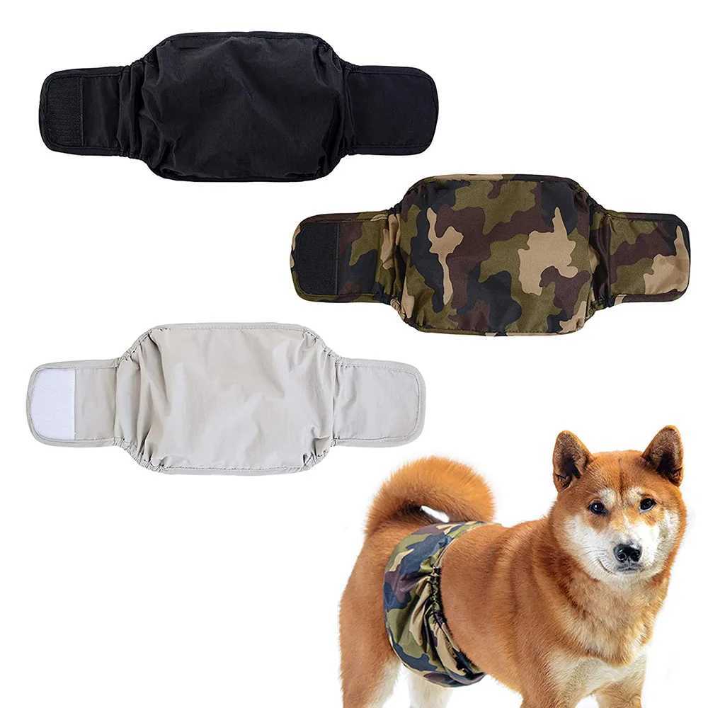 Mens dog diapers physiological pants waterproof hygienic washable mens dogs mens shorts medium to large dog underwear Y250320