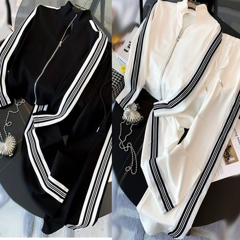 Women's Clothing Sports Casual In Spring New Popular Stylish And Age Reducing Fashionable Sweatshirts Two Piece Suits