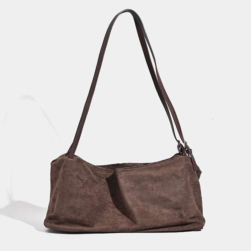 Faux Suede Pillow Tote Bags For Women Designer Handbags And Purses 2025 New In Vintage Large Capacity Shoulder Crossbody